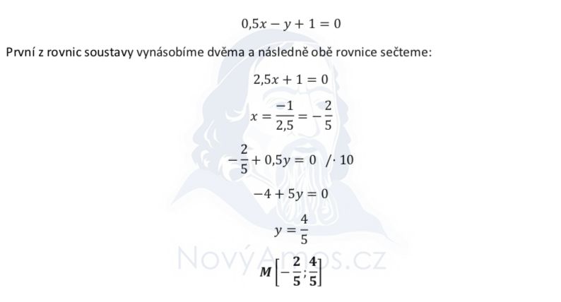 Didaktický test z matematiky - podzim 2020 - řešení úlohy 9