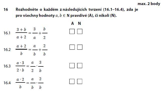 Didaktický test z matematiky - podzim 2014 - zadání úlohy 16 matematika-test-2014-podzim-zadani-priklad-16