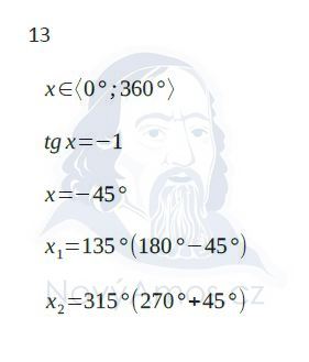 Didaktický test z matematiky - podzim 2017 - řešení úlohy 13