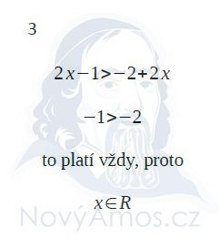 Didaktický test z matematiky - podzim 2017 - řešení úlohy 3