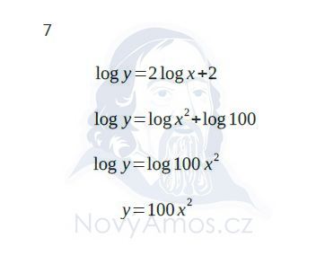 Didaktický test z matematiky - podzim 2017 - řešení úlohy 7